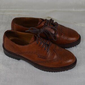 COLE HAAN WOMEN 6 6B SHOES BROWN LEATHER